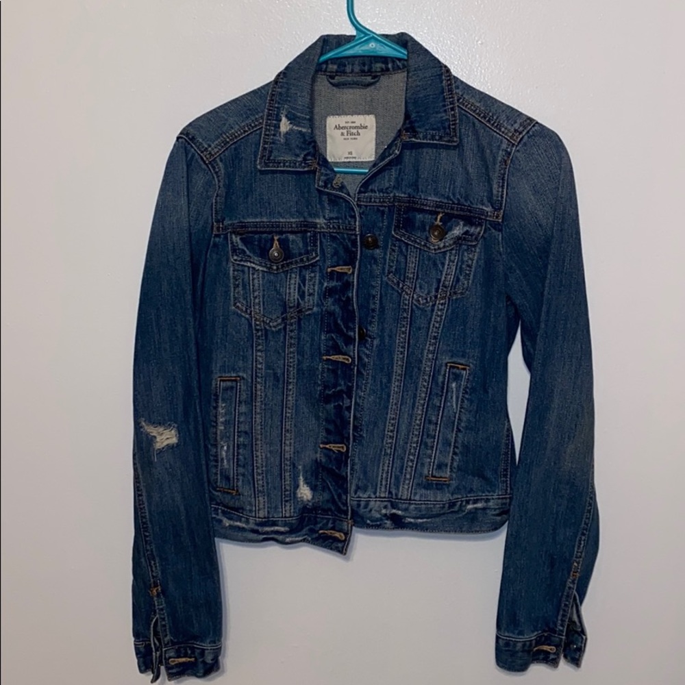 ABERCROMBIE AND FITCH JEAN JACKET